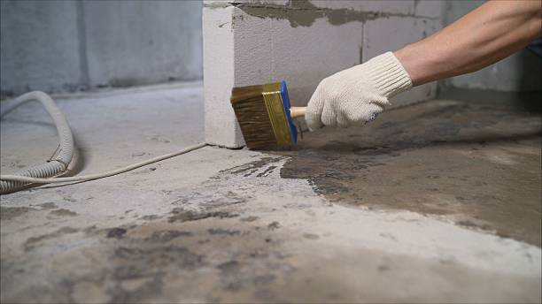 SJ Waterproofing Pros Waterproofing coverage map for Crestline, OH and surrounding area